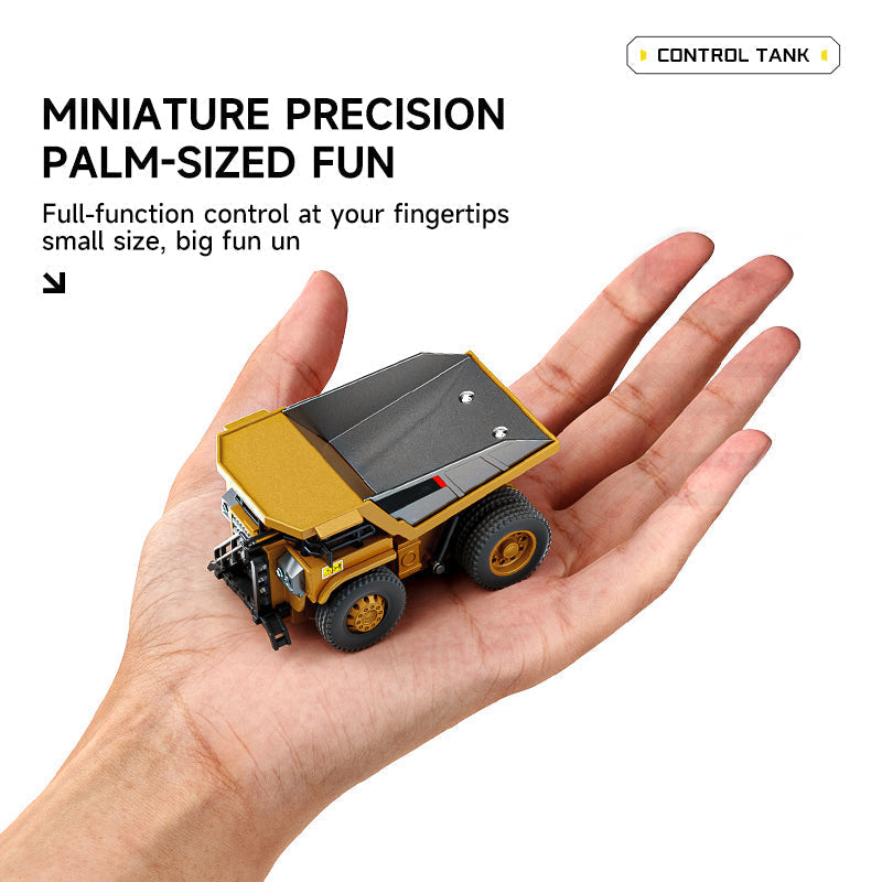 🚜 RC Construction Vehicle Set – Excavator, Dump Truck, Forklift & Bulldozer