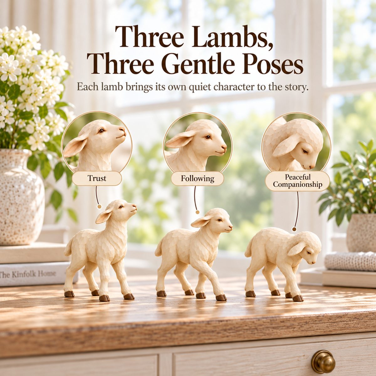 The Good Shepherd & Lambs Collection