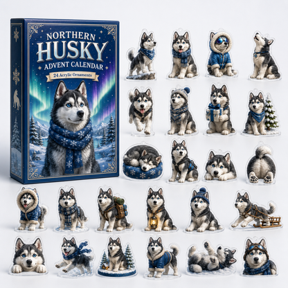 🐺❄️ Northern Husky Advent Calendar 2026 – 24 Days of Husky Christmas Surprises 🎄