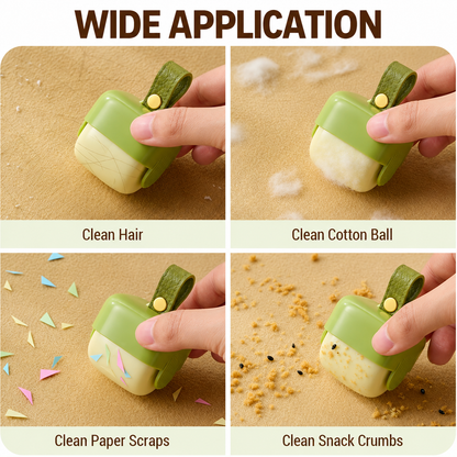 🐾 Washable Pocket Lint Roller – Reusable Pet Hair & Fabric Cleaner