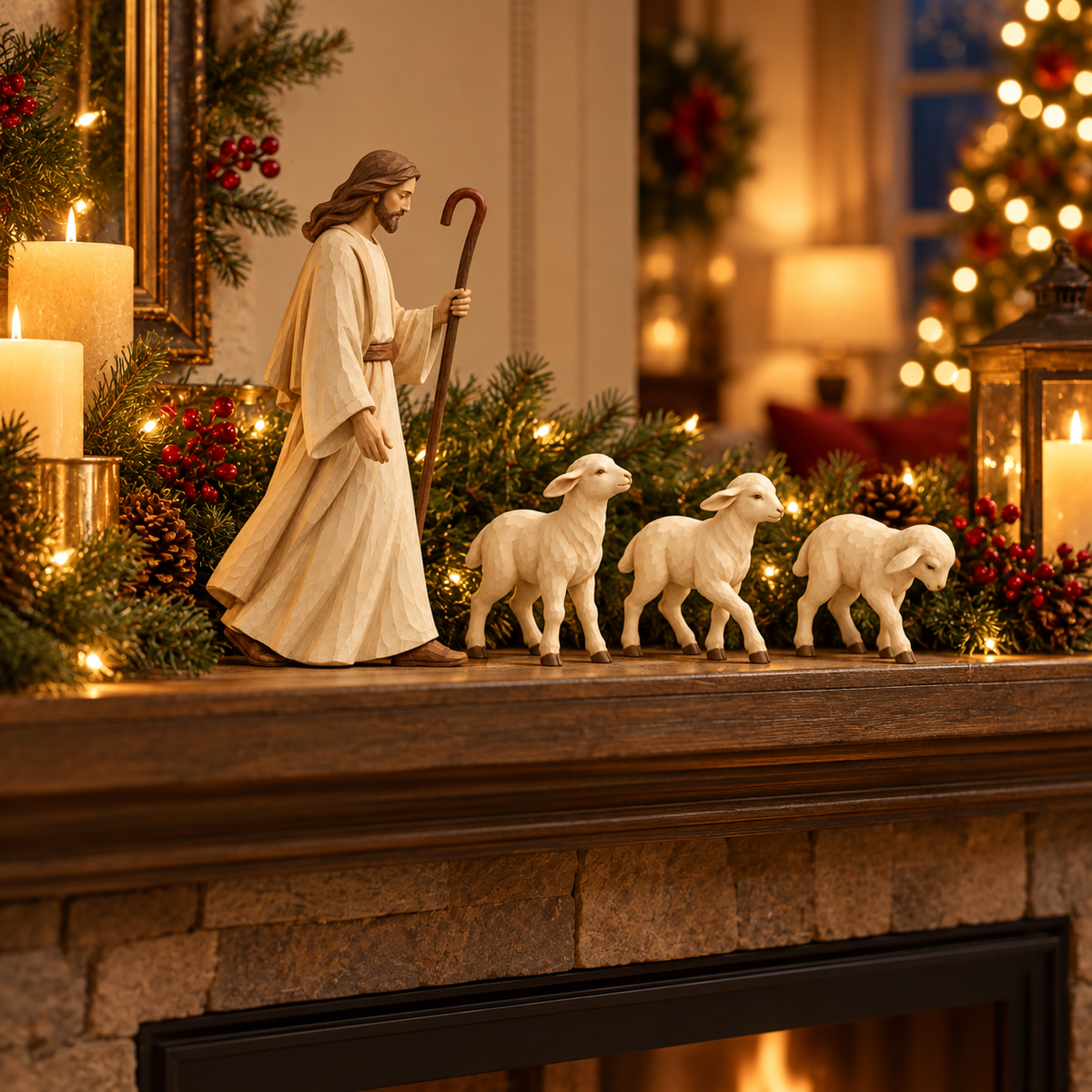 The Good Shepherd & Lambs Collection