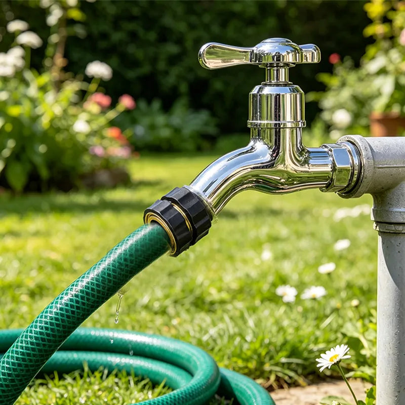 4-Set Garden Hose Quick Connectors 💦 – Male & Female Fittings