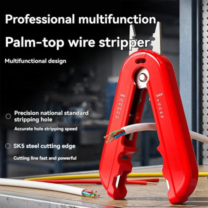 🔧 Pocket Wire Stripper – Compact Multi-Use Electrical Repair Tool