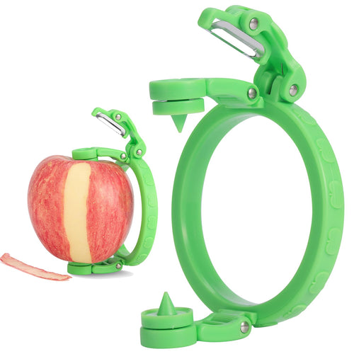 Rotary Apple & Pear Peeler 🍎 – Easy Manual Fruit Prep Tool