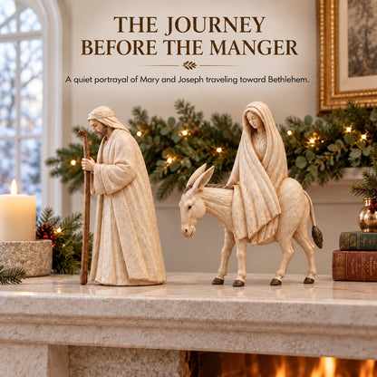 ✨ Journey to Bethlehem – A Meaningful Nativity Keepsake for Christmas