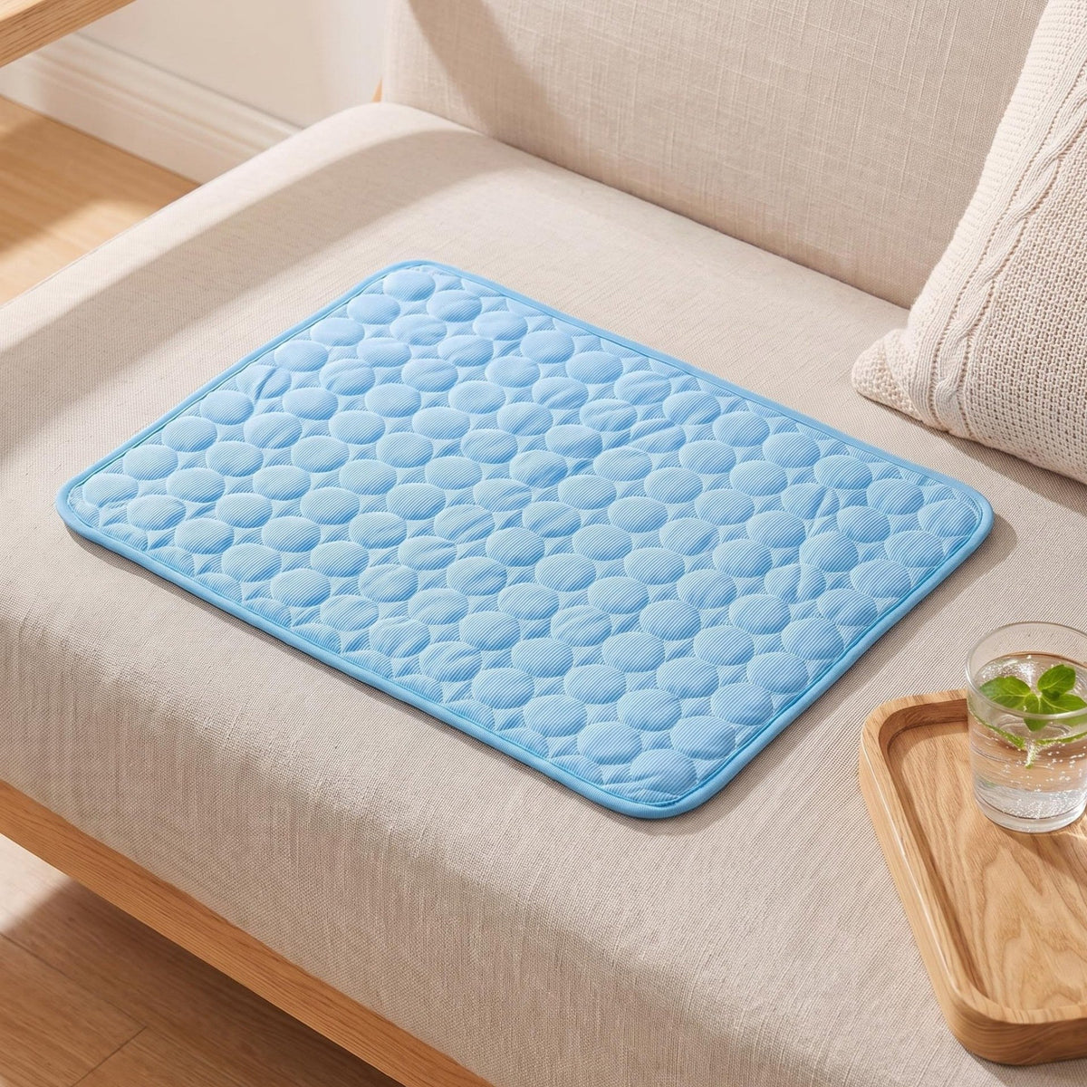 🐶 Cooling Mat for Dogs – Refreshing Pet Pad, Blue XS 40×30cm