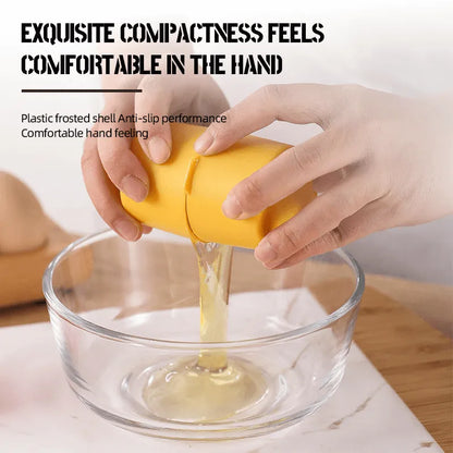 🥚 Easy-Grip Egg Opener – Bright Orange, Single Kitchen Tool