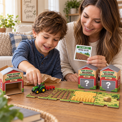 🚜 Farm Machine Missions Mystery Box – 8 Working Vehicles & Real Farm Jobs 🌾