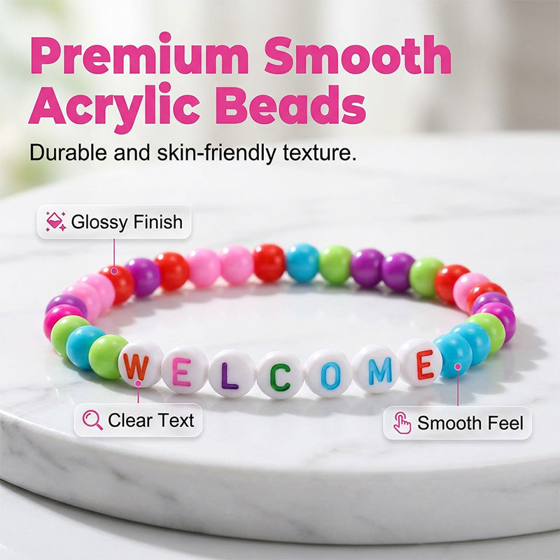 🎒Back to School Friendship Bracelets Set🧒 -Include Our Class Is a Family Greeting Card and  Bracelet with Bags Gift