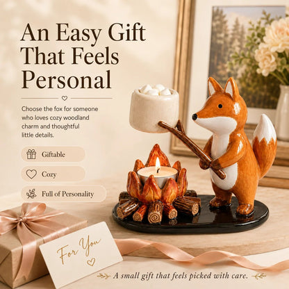 🐱🔥Cute Animal Campfire Tealight Candle Holder- 3 Styles Available
