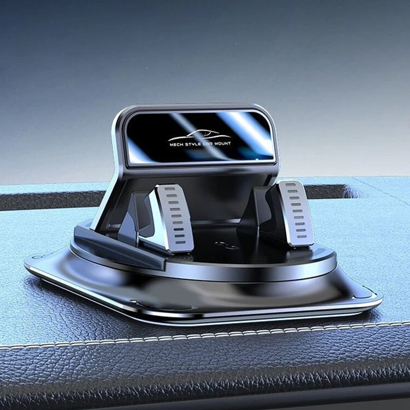 360° Swivel Car Phone Mount 🚗 – Adjustable Hands-Free Dashboard Holder