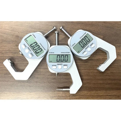 📏 Digital Thickness Gauge – 0–20mm Flat-Head Measuring Tool