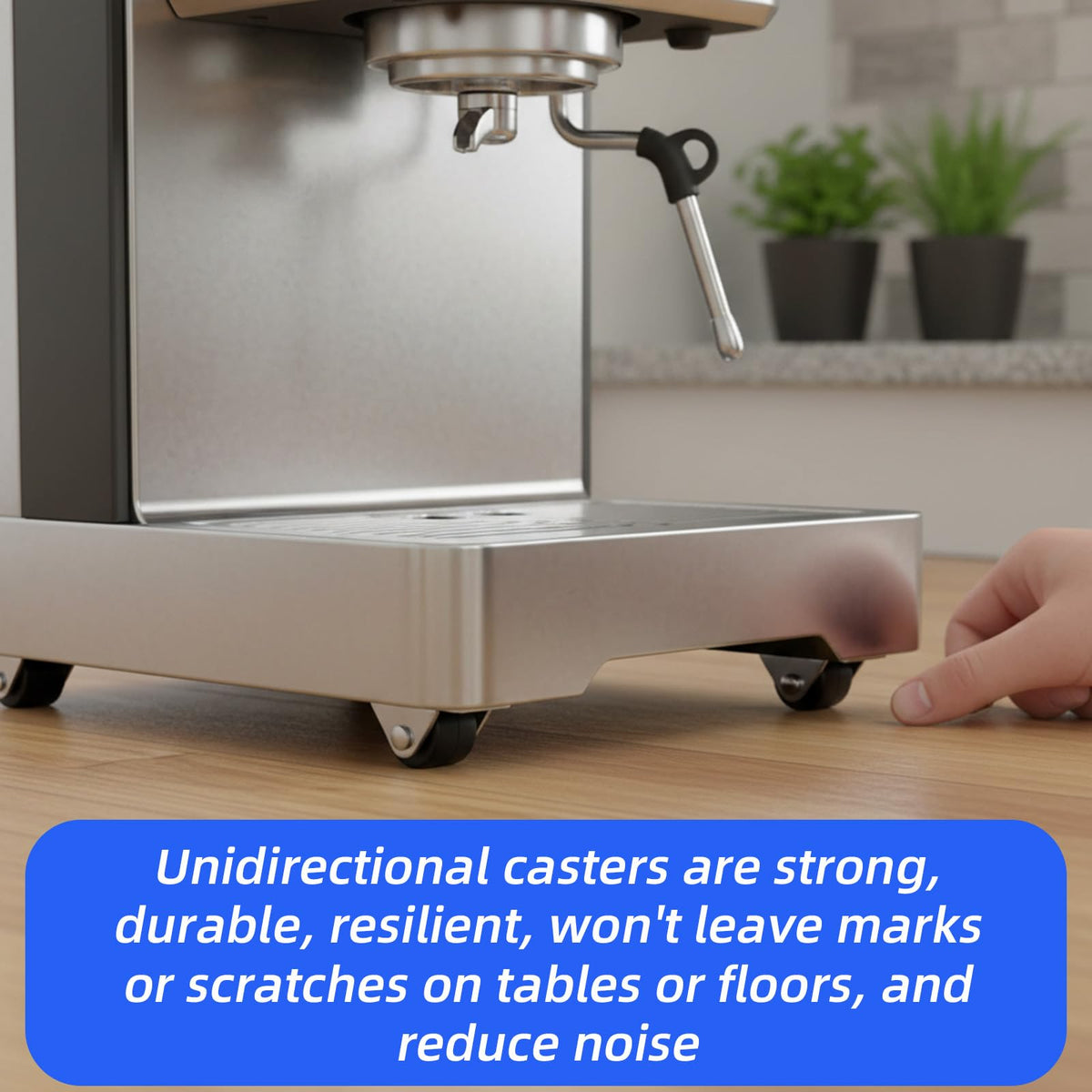 12-Pack Mini Caster Wheels 🔧 – 1/2" Low-Profile Furniture Rollers