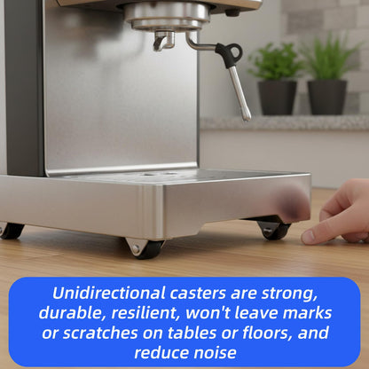 12-Pack Mini Caster Wheels 🔧 – 1/2" Low-Profile Furniture Rollers