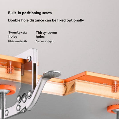 Precision Cabinet Handle Jig 📐 – Aluminum Drilling Guide for Easy Installation