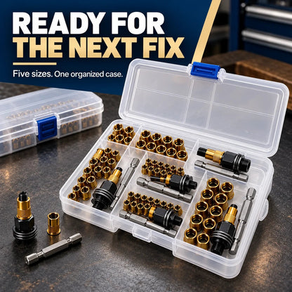 M3–M8 Rivet Nut Installation Kit 🔩 – Threaded Insert Tools & Refills