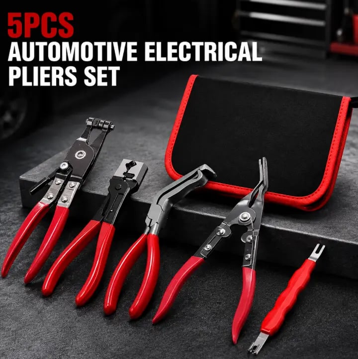 🔥🔥5PCS Automotive Electrical Disconnect Pliers Tool Set