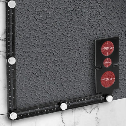 📐🔧 Multi-Angle Folding Measuring Ruler – Precise Positioning for Faster DIY Projects