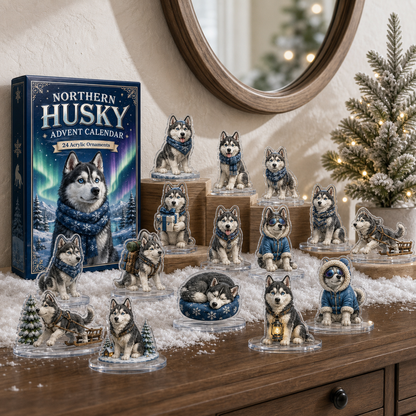 🐺❄️ Northern Husky Advent Calendar 2026 – 24 Days of Husky Christmas Surprises 🎄