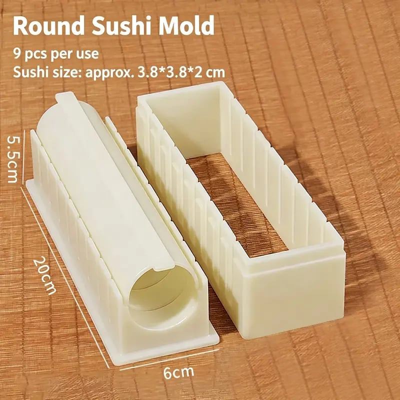 🍣 Easy Sushi Roll Mold for Homemade Japanese-Style Rolls at Home