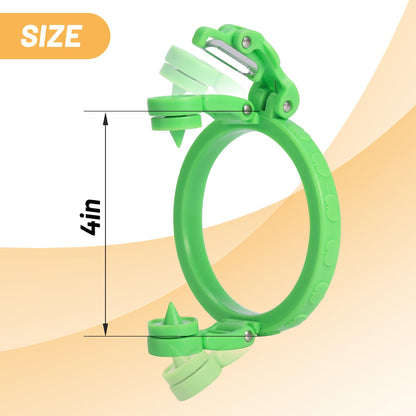 Rotary Apple & Pear Peeler 🍎 – Easy Manual Fruit Prep Tool