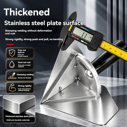 Adjustable Inside Corner Trowel 🔧 Stainless Steel Multi-Angle Finishing Tool for Drywall, Plaster, Ceilings, Windows & Door Frames
