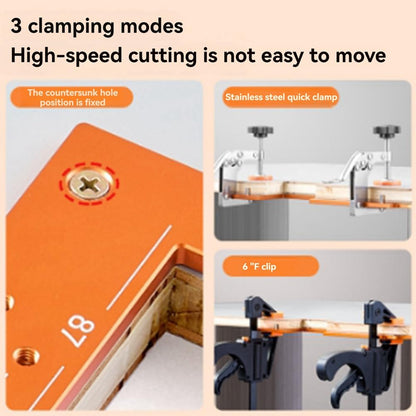 Precision Cabinet Handle Jig 📐 – Aluminum Drilling Guide for Easy Installation