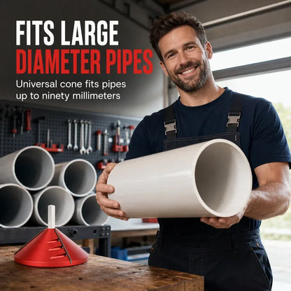 PVC Pipe Edge Finishing Tool 🔧 – Quick Chamfering & Deburring