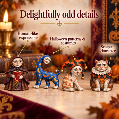 🐈🎃 24 Days of Ugly Medieval Cats – Halloween Advent Calendar with 24 Bizarre Cat Figures