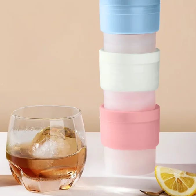 🧊Crystal-Clear Ice Sphere Maker for Whiskey, Bourbon & Cocktails 🥃