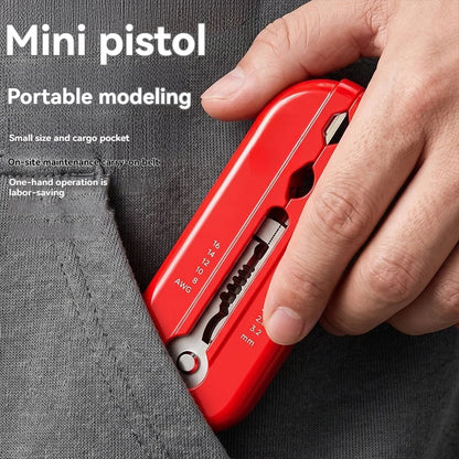 🔧 Pocket Wire Stripper – Compact Multi-Use Electrical Repair Tool