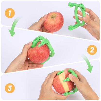 Rotary Apple & Pear Peeler 🍎 – Easy Manual Fruit Prep Tool