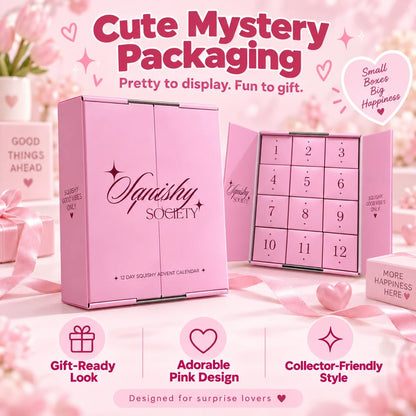 Pink Squishy Christmas Countdown 🎀 – 24 Days of Soft & Satisfying Surprises