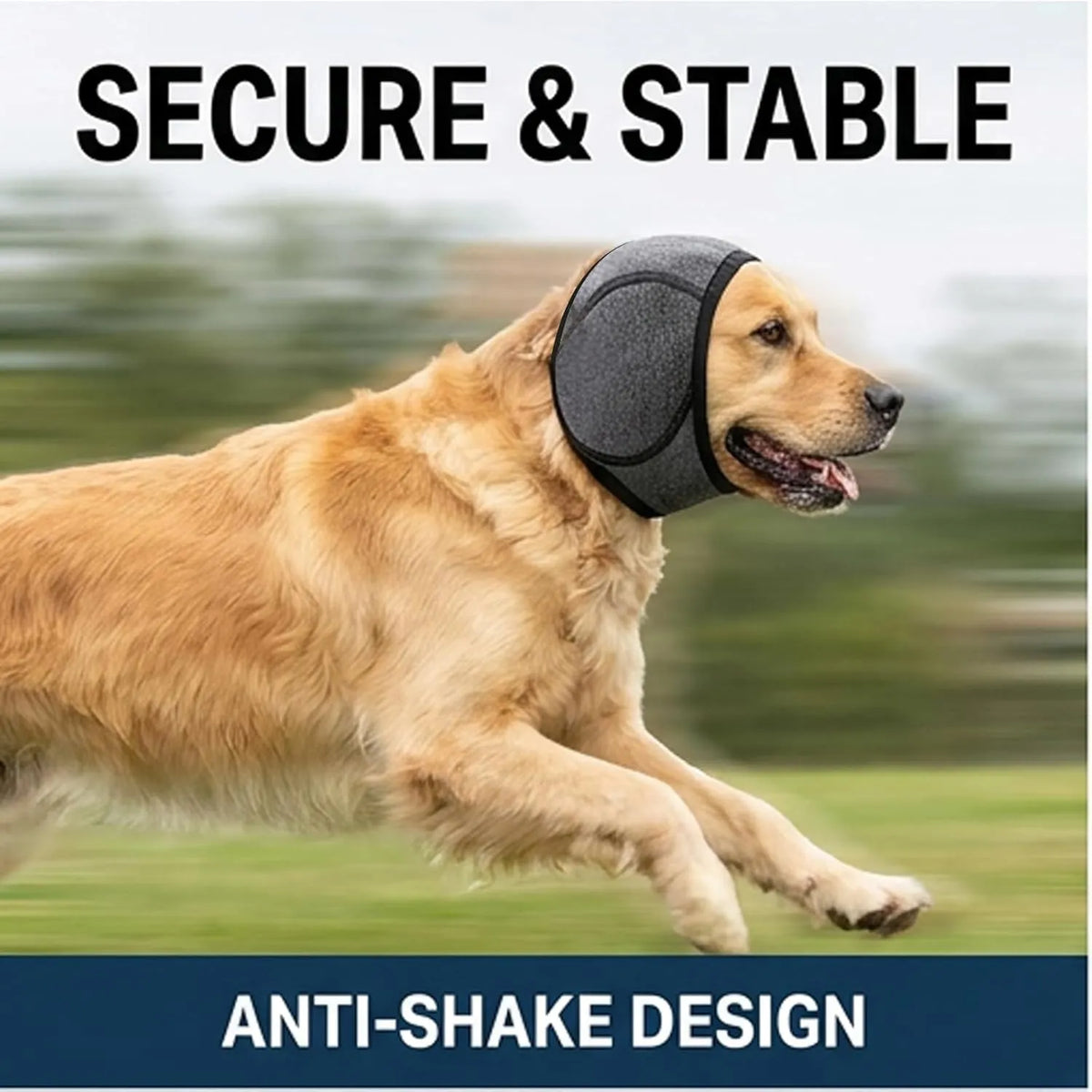 🐶🎧 Calming Dog Ear Wrap – Gentle Noise Protection for Grooming, Baths & Fireworks