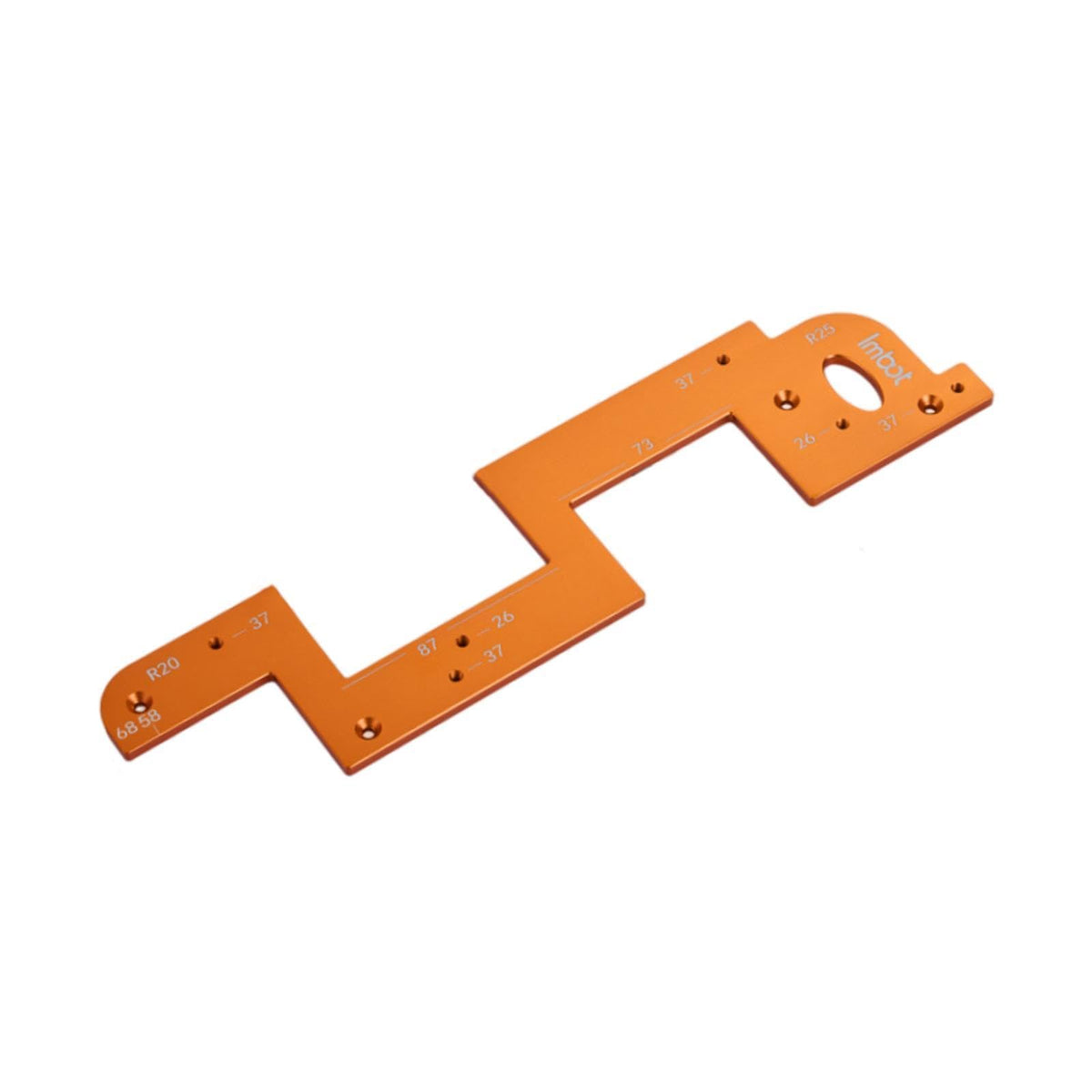 Precision Cabinet Handle Jig 📐 – Aluminum Drilling Guide for Easy Installation