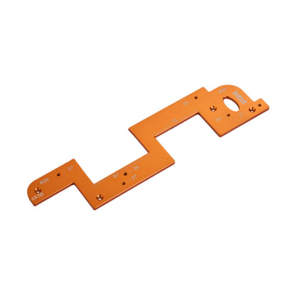 Precision Cabinet Handle Jig 📐 – Aluminum Drilling Guide for Easy Installation