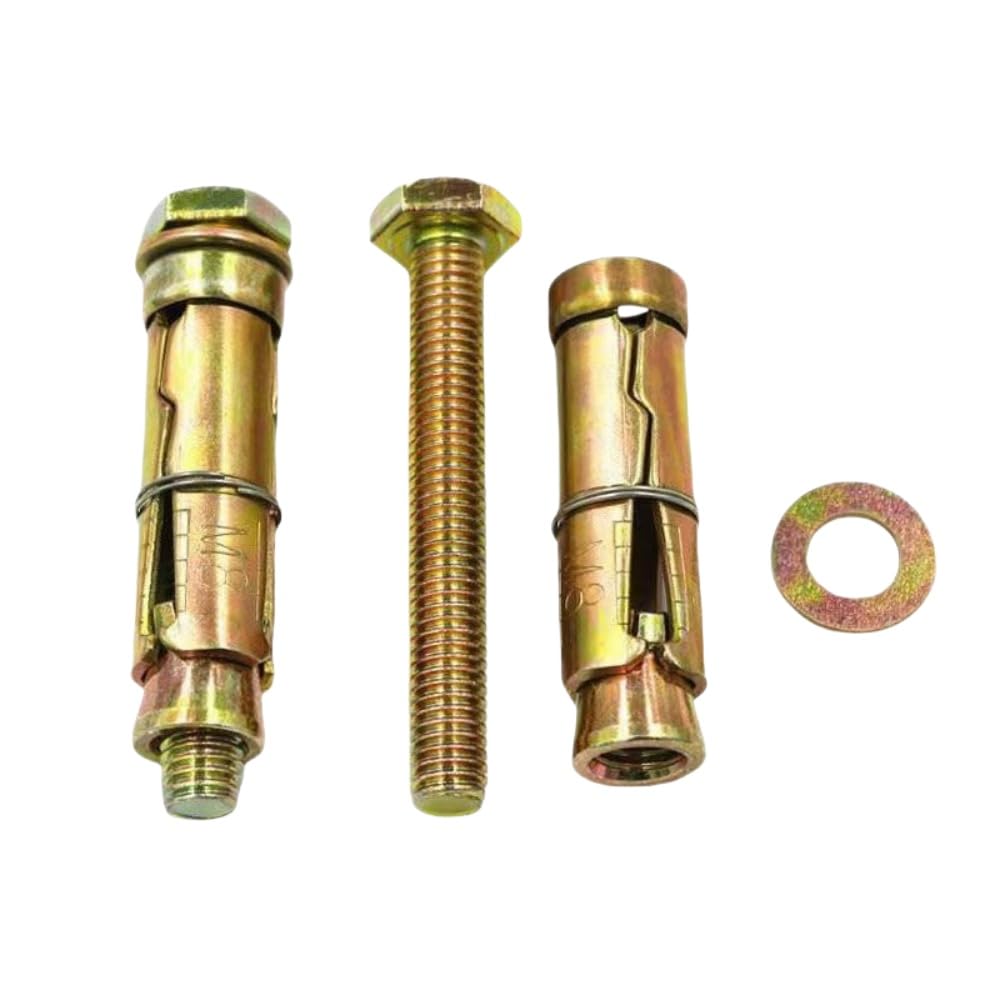 🔩 10-Pack M8×60mm Expansion Anchor Bolts – Heavy-Duty Sleeve Fasteners