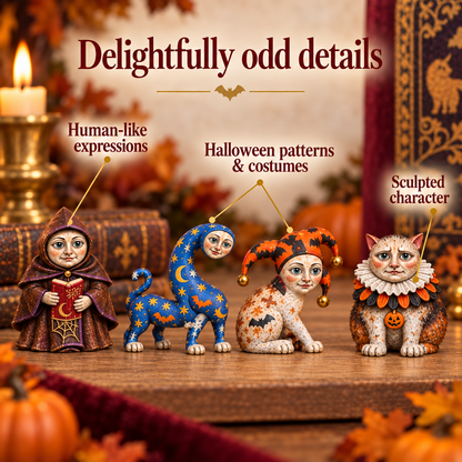 🐈🎃 24 Days of Ugly Medieval Cats – Halloween Advent Calendar with 24 Bizarre Cat Figures