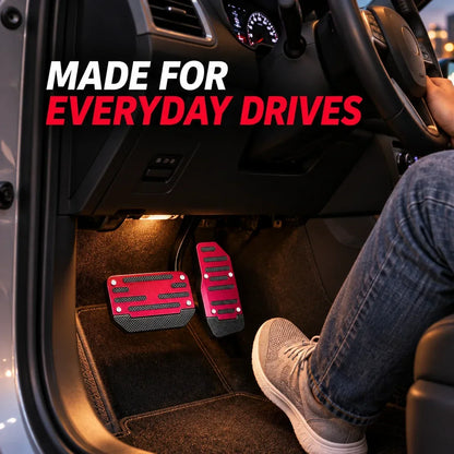 🚗Universal 2-Piece Anti-Slip Pedal Covers for Automatic Cars – Brake & Accelerator
