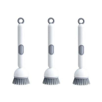 Rotating Dish Cleaning Brush 🧽 – Long Handle with Soap Dispenser