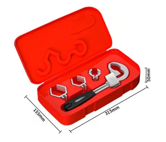 Double-Ended Universal Wrench 🔧 – Adjustable Multi-Use Repair Tool