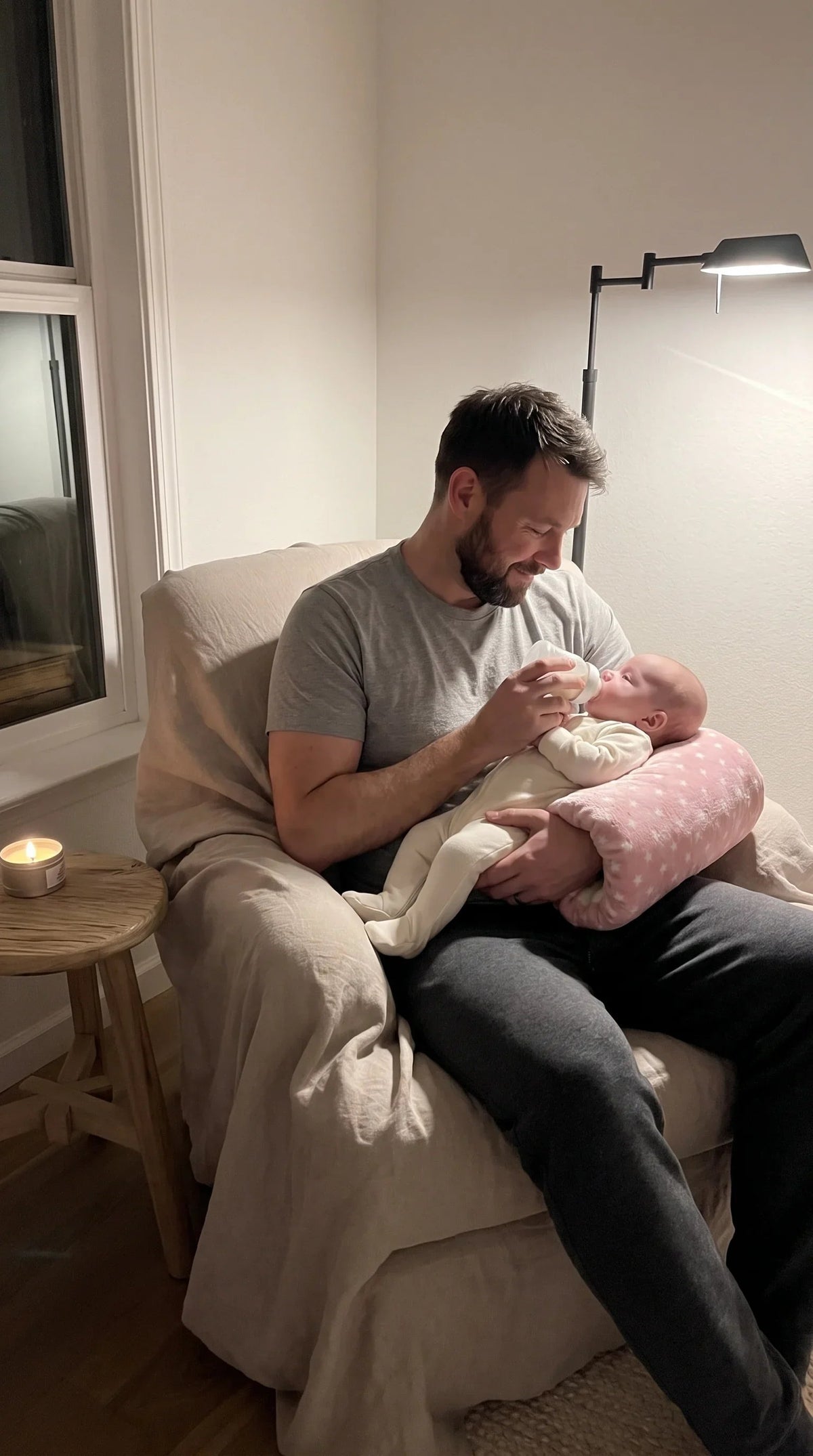 Plush Arm Nursing Pillow 🍼 – Soft Forearm Support for Feeding