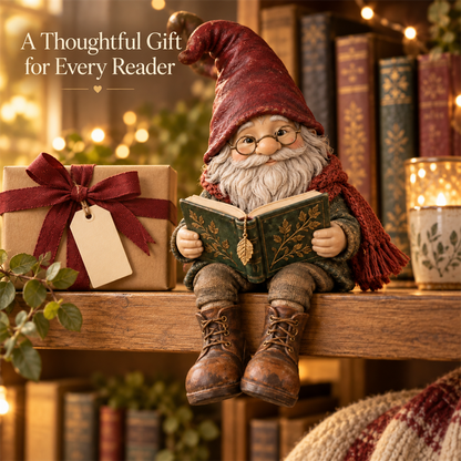 Reading Gnome Shelf Sitter