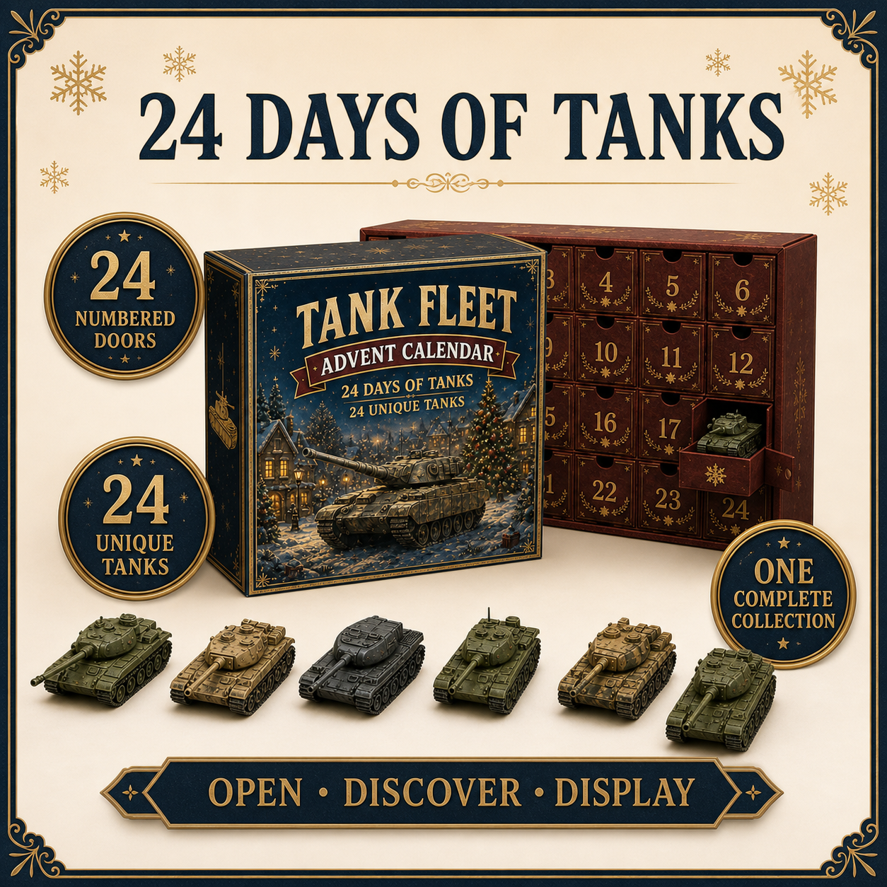 Key benefits of the Tank Fleet Advent Calendar
