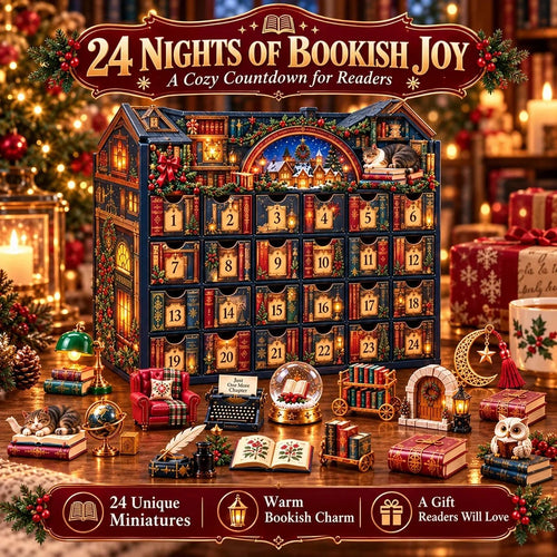 🔥HOT SALE🔥 49% OFF – 📚 24 Nights of Bookish Joy Advent Calendar | 24 Unique Mini Literary Treasures for Readers & Book Lovers 🎄