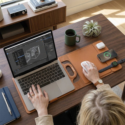 Wireless Charging Laptop Bag ⚡ – Sleek Everyday Tech Carrying Case