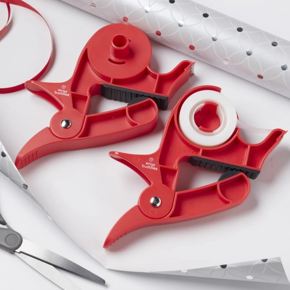 🎁✂️ Wrap Buddies Gift Wrapping Tool – Hold, Cut & Tape Gifts Faster