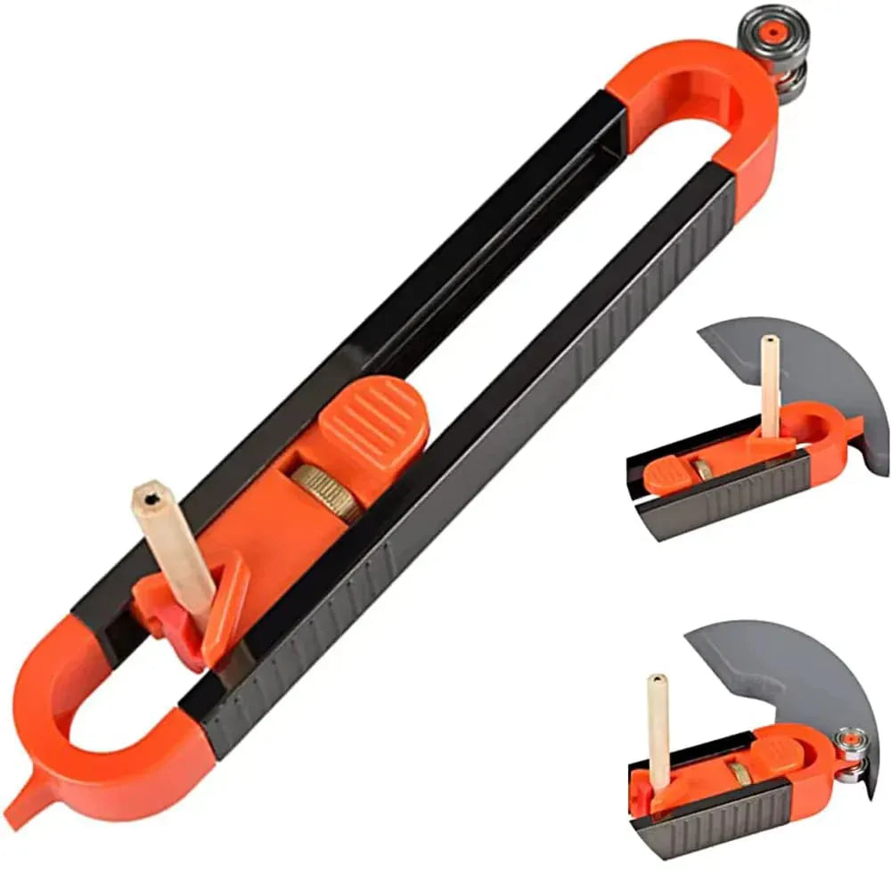 📐 Precision Profile Scriber – Adjustable Contour Tracing Tool with Pen Lock | Buy 1
