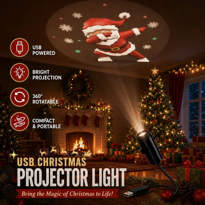 HD Christmas Projector – 6 or 10 Festive Scenes