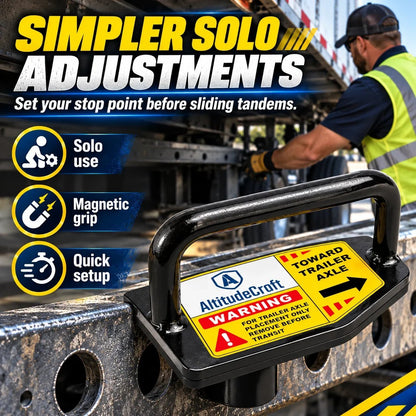 Magnetic Tandem Slide Stopper 🧲 – Convenient Sliding Hardware Accessory